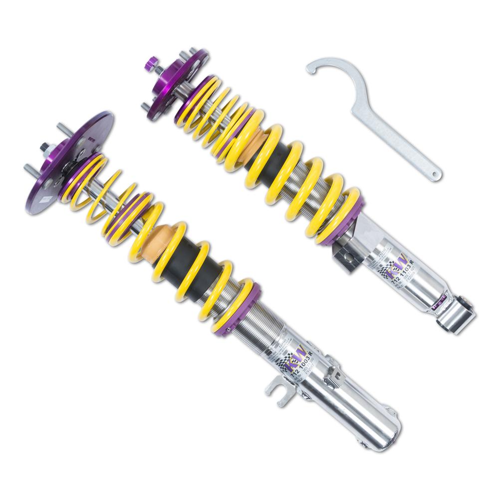 KW Coilover Kit V3 Clubsport for 10/1993-09/1997 Porsche 911 Targa (993) w/ Top Mounts - ModsDirect
