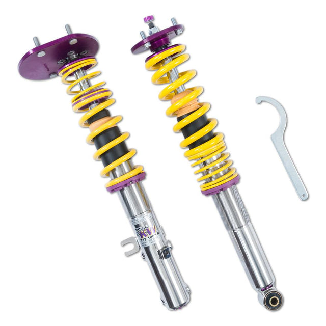 KW Coilover Kit V3 Clubsport for 12/1988-11/1990 Porsche 911 Convertible w/ Top Mounts - ModsDirect