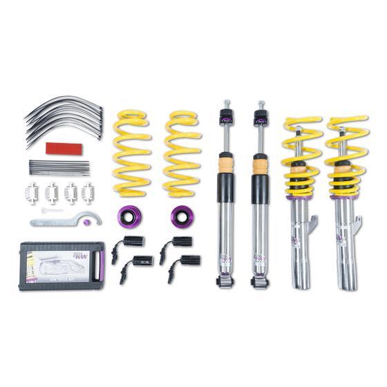KW Coilover Kit V3 for VW Tiguan (AD1) w/ Deactivation For Electronic Dampers - ModsDirect
