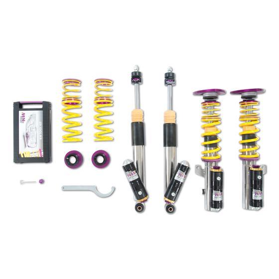 KW Coilover Kit V3 Clubsport for 09/1991+ VW Golf Mk III Cabriolet (10000000) w/ Top Mounts - ModsDirect