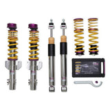 KW Coilover Kit V3 Clubsport for 06/2008+ Seat Ibiza Mk IV Sportcoupe (6J1, 6P5) w/ Top Mounts - ModsDirect