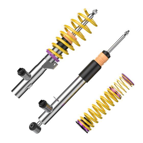 KW Coilover Kit DDC - Plug & Play for Audi A3 Limousine (8YS) - ModsDirect