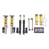 KW Coilover Kit V4 Clubsport for 03/2003+ Audi A3 Sportback (8PA) w/ Top Mounts - ModsDirect