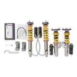 KW Coilover Kit V4 Clubsport for 12/2011-11/2015 Porsche 911 Targa (991) w/ Top Mounts - ModsDirect