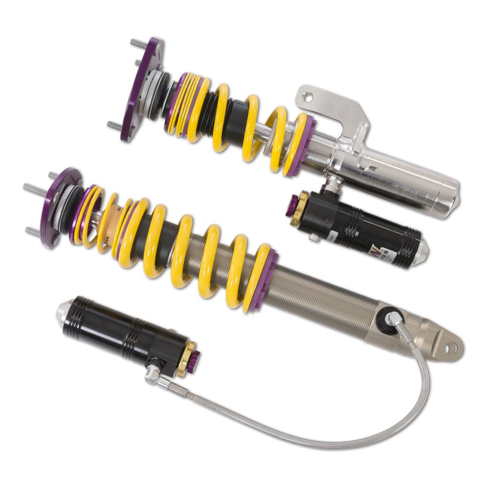KW Coilover Kit V4 Clubsport for 12/2011-11/2015 Porsche 911 Targa (991) w/ Top Mounts - ModsDirect