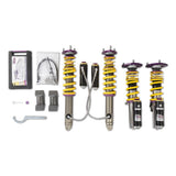 KW Coilover Kit V4 Clubsport for 10/2013-11/2015 Porsche 911 Convertible (991) w/ Top Mounts - ModsDirect