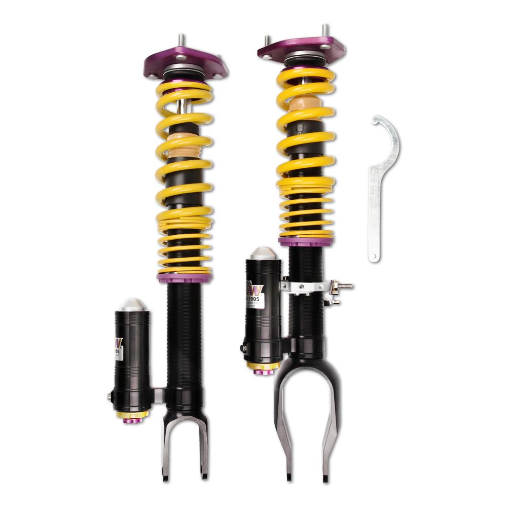 KW Coilover Kit V4 Clubsport for 09/2008+ Nissan GT-R (R35) w/ Top Mounts - ModsDirect