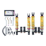 KW Coilover Kit V4 for 01/2012+ Lamborghini Aventador Coupe w/ Deactivation For Electronic Dampers - ModsDirect