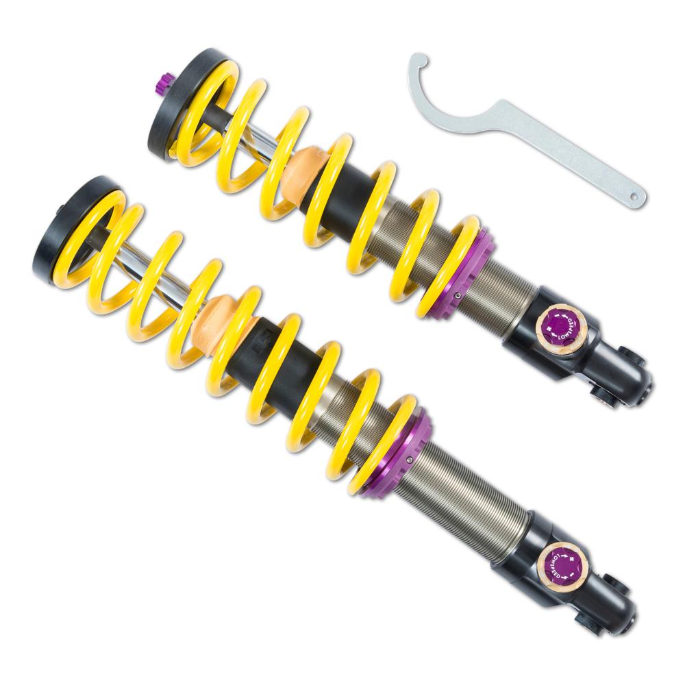 KW Coilover Kit V4 for 03/2015+ Mercedes Benz AMG GT w/ Deactivation For Electronic Dampers - ModsDirect