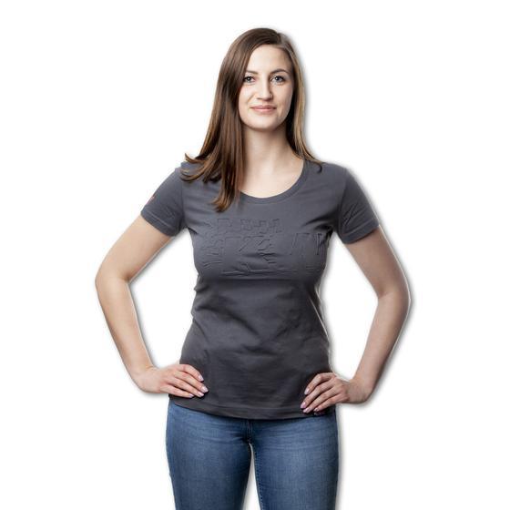 KW Womens 3D T-Shirt - Grey S - ModsDirect