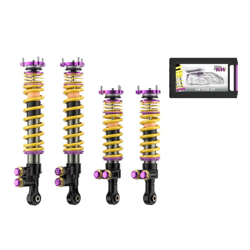 KW Coilover Kit V5 Clubsport for 02/2021+ Porsche 911 (992) w/ Deactivation For Electronic Dampers - ModsDirect