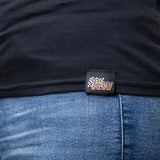 KW Basic Womens T-Shirt - Black XXL - ModsDirect