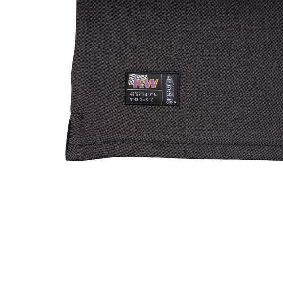 KW Mens Polo-Shirt - Grey XS - ModsDirect