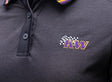 KW Womens Polo-Shirt - Grey L - ModsDirect