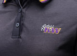 KW Womens Polo-Shirt - Grey XL - ModsDirect