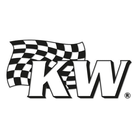 KW Black Sticker - 280 x 135mm - ModsDirect