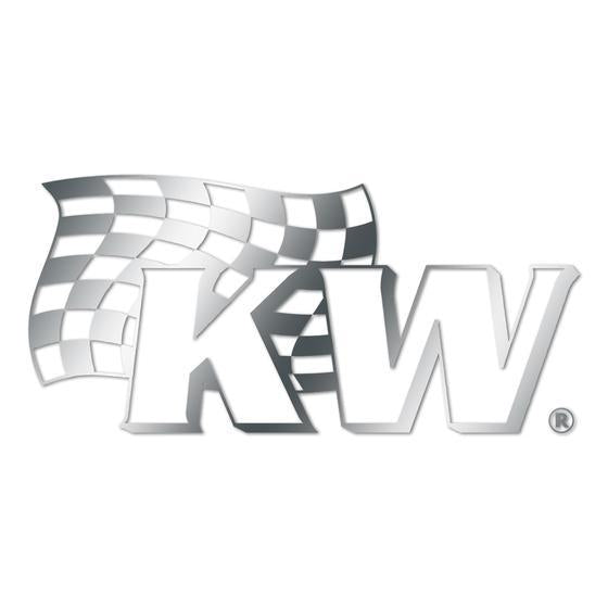 KW Chrome Sticker - 200 x 90mm - ModsDirect
