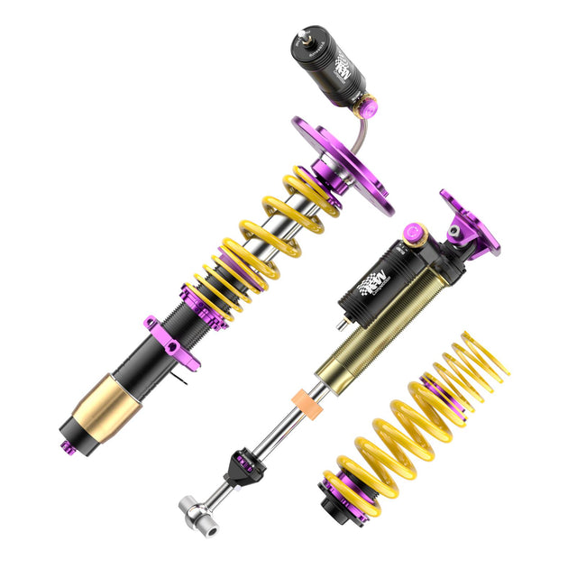 KW V4 Racing susp. 3-way adjustable|for Audi S1 E2 - Asphalt Rally - incl. quick connectors front + rear - ModsDirect