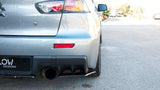 Lancer Evolution X Full Lip Splitter Set