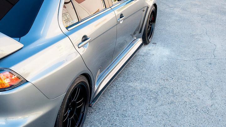 Lancer Evolution X Full Lip Splitter Set