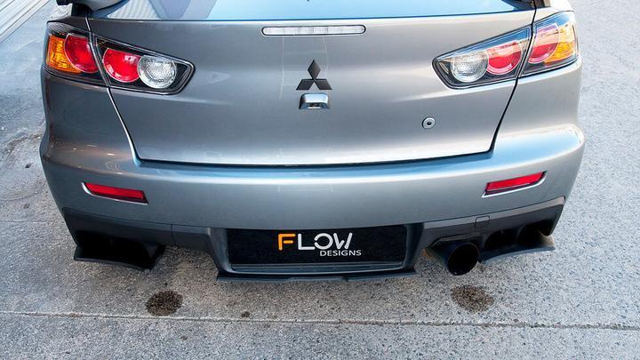Lancer Evolution X Full Lip Splitter Set