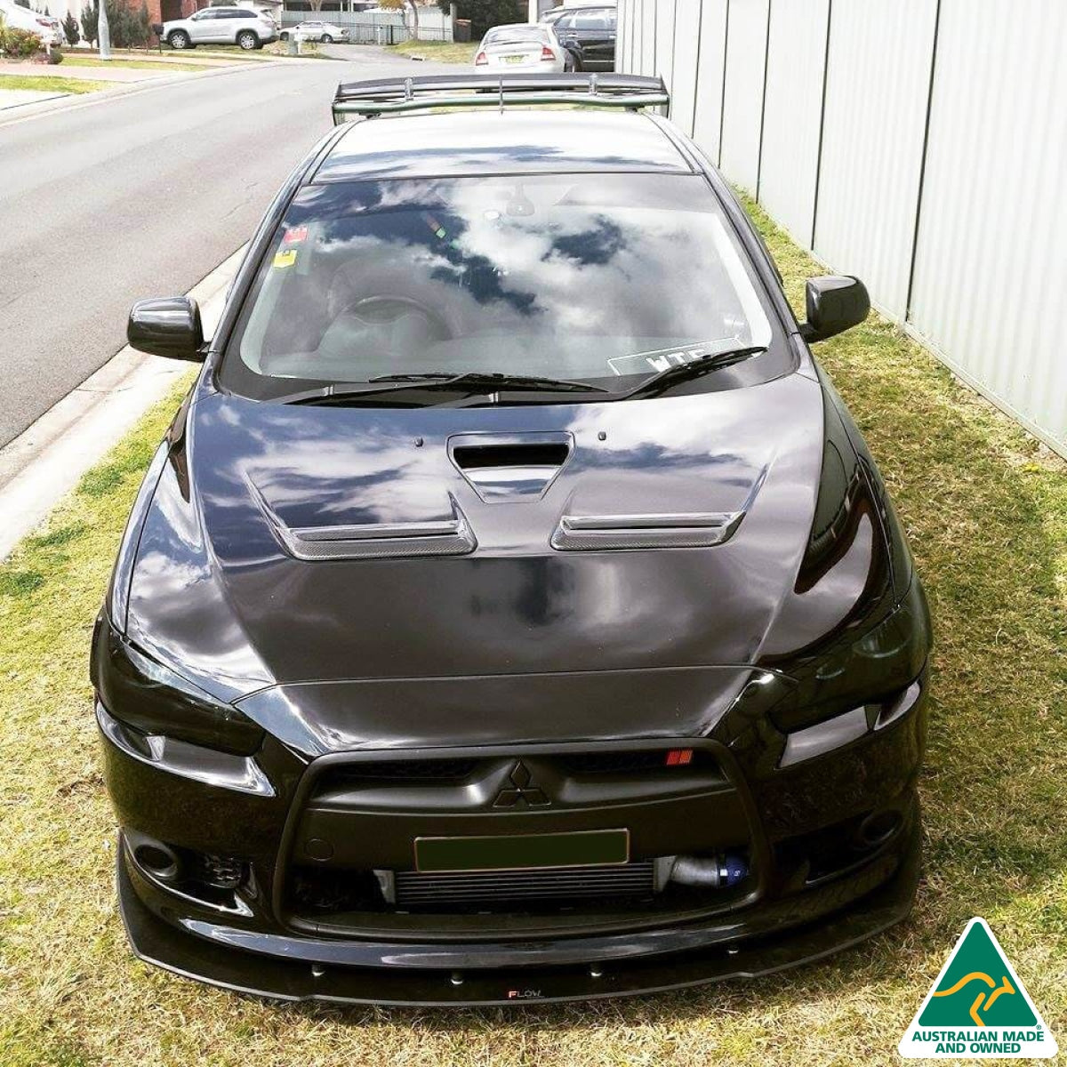 Lancer Ralliart CJ Front Splitter V2