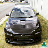 Lancer Ralliart CJ Front Splitter V2