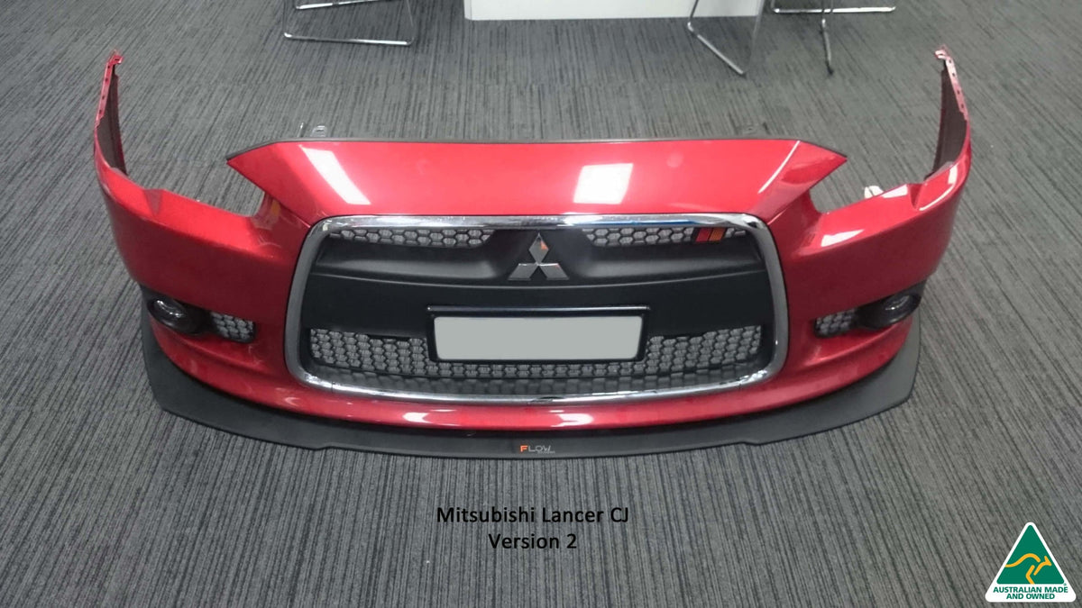 Lancer Ralliart CJ Front Splitter V2