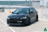 Lancer Ralliart CJ Front Splitter V2.5 With Support Rods