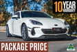 ZD8 BRZ Full Lip Splitter Set (GLOSS BLACK) - ModsDirect