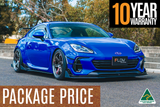 ZD8 BRZ STI Full Lip Splitter Set (GLOSS BLACK) - ModsDirect