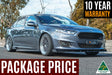 Falcon FGX Full Lip Splitter Set (GLOSS BLACK) - ModsDirect