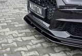 MAXTON DESIGN | Sportback V1 Front Splitter (FL Audi RS3 8V)