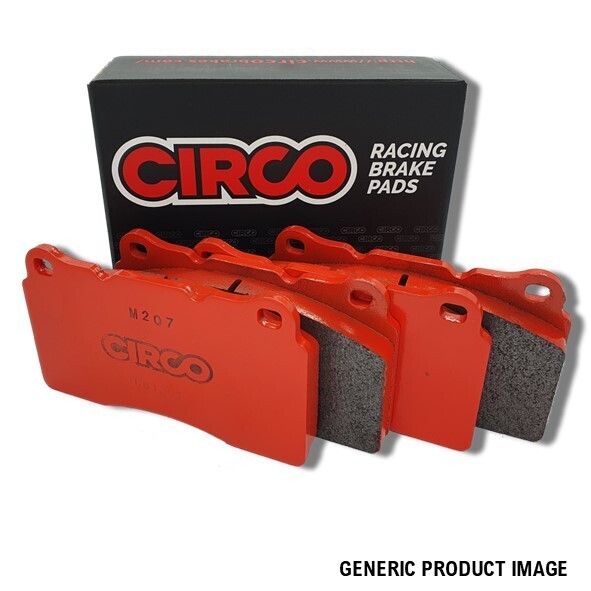CIRCO M207 Race Brake Pads Brembo 6 pot GT Performance caliper RD57 - ModsDirect
