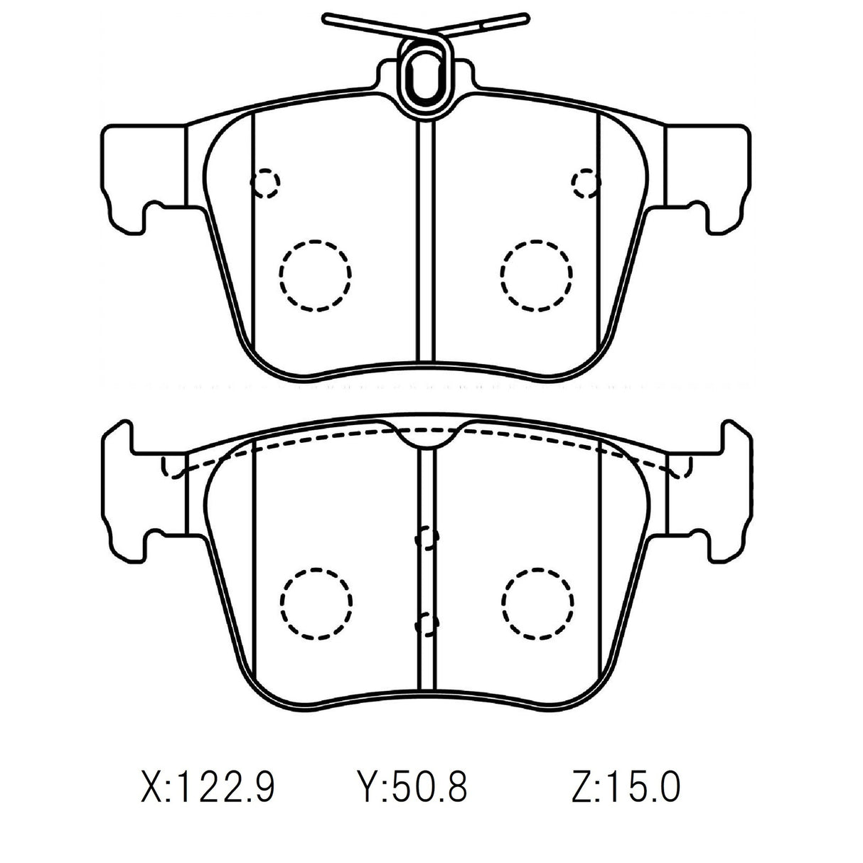 CIRCO M119 Race Brake Pads Audi RS3 2015 on - ModsDirect