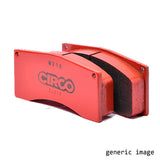 CIRCO M210 Race Brake Pads Corvette Single Pin Historic - ModsDirect