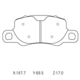 CIRCO M111 Race Brake Pads Porsche 911 Turbo (991) / GT3 3.8 (991) / Cayman (981) - ModsDirect