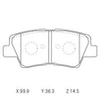 CIRCO S88R Performance Trackday Brake Pads Hyundai i20N / i30 1.6 & 2.0ltr REAR - ModsDirect