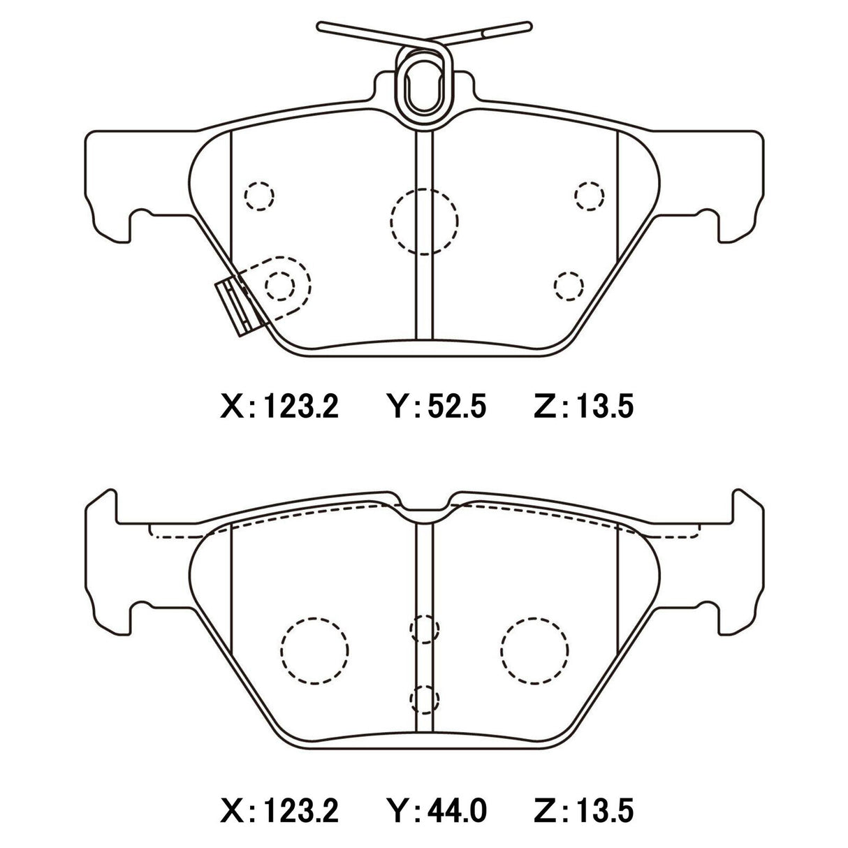 CIRCO SC17 Street Performance Brake Pads Subaru Impreza WRX 2016 on - ModsDirect