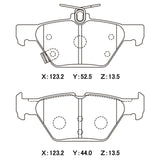 CIRCO SC17 Street Performance Brake Pads Subaru Impreza WRX 2016 on - ModsDirect