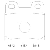 CIRCO M127 Race Brake Pads Porsche 911 (65 - ModsDirect