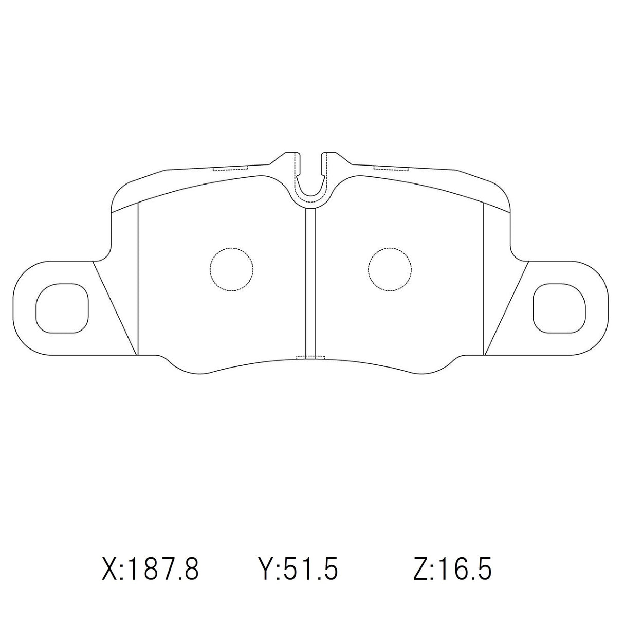 CIRCO M119 Race Brake Pads Porsche (991) 911 S / 4S - ModsDirect