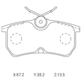 CIRCO M119 Race Brake Pads Ford Fiesta ST - ModsDirect