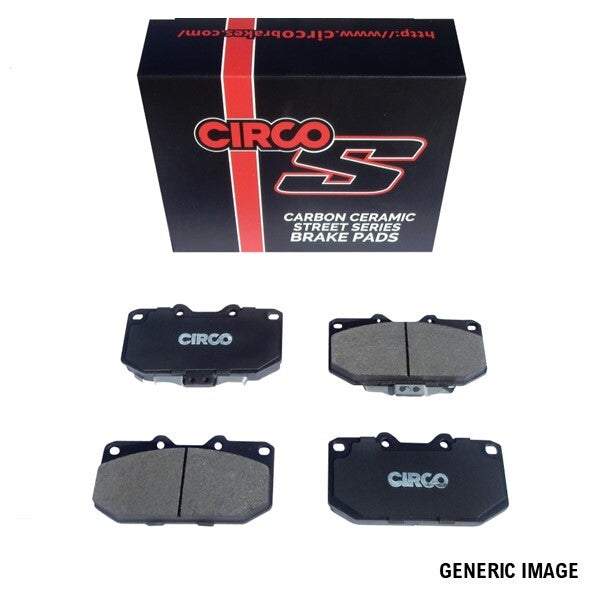 CIRCO SHD 4x4 Heavy Duty Brake Pads Toyota Landcruiser 80 series - ModsDirect