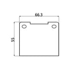 CIRCO M119 Race Brake Pads Alcon 2pot / Volvo 140 / Ford Escort - ModsDirect