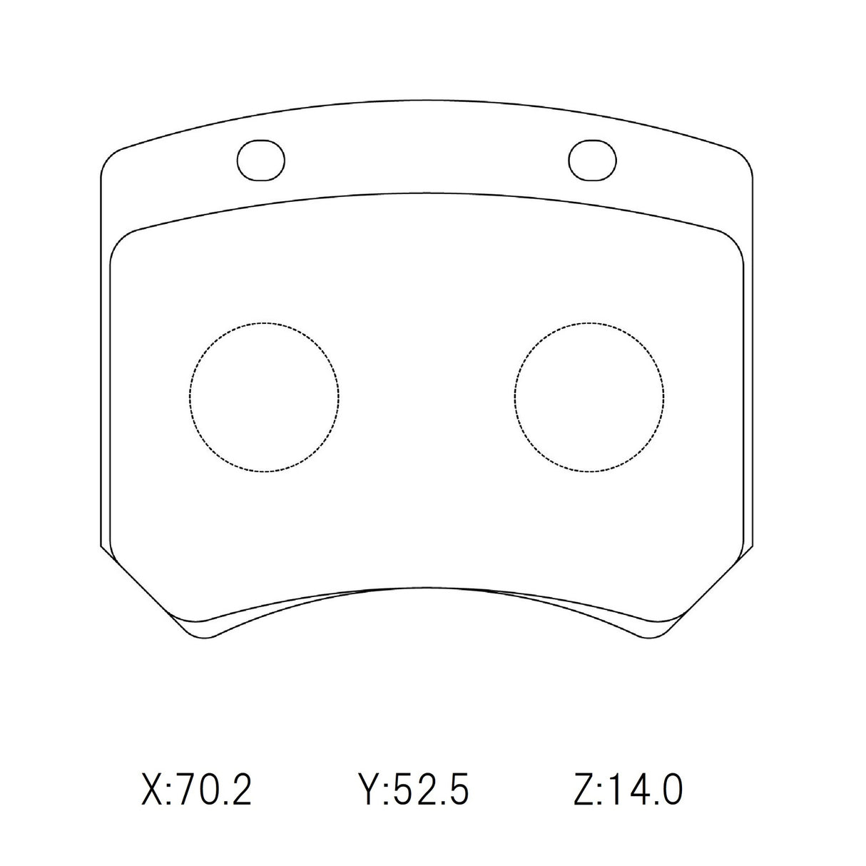 CIRCO M119 Race Brake Pads AP CP2399 2pot (TCR Rear) - ModsDirect