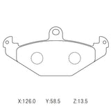 CIRCO M119 Race Brake Pads Lotus Rear Pad - ModsDirect