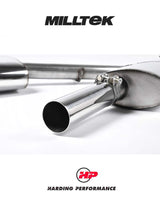 MILLTEK Manifold-back – Peugeot 205 GTi 1.6 and 1.9 (non-cat models) [MCXPE101]