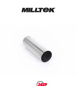 MILLTEK Downpipe Back VW Golf Mk1 GTI Suits The OE Downpipe - Non-resonated / Race