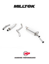 MILLTEK Manifold Back VW Golf Mk1 GTI Suits Aftermarket Manifold - Resonated